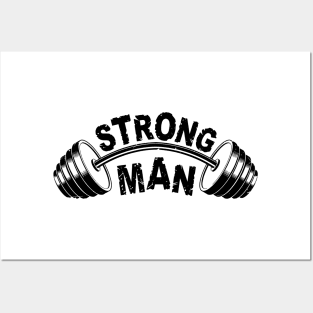 Strong Man Posters and Art